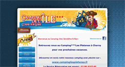 Desktop Screenshot of camping-ile-cosne.com
